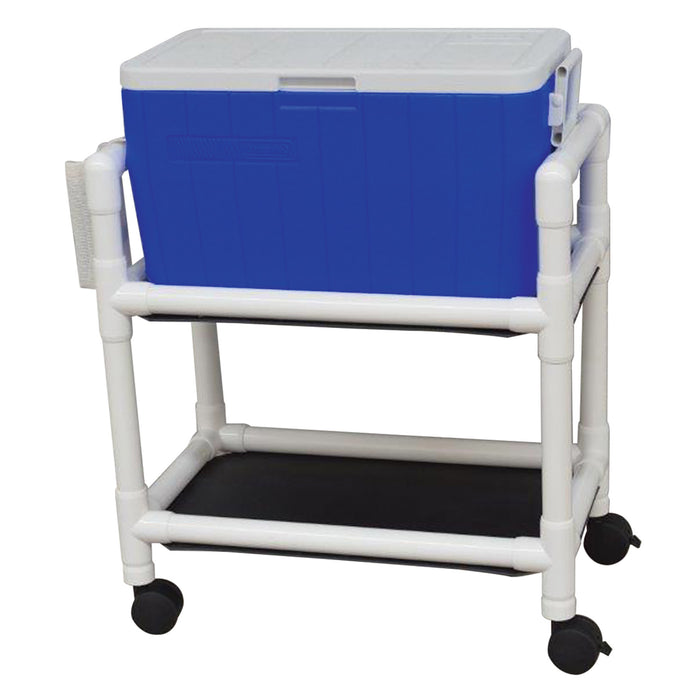 MJM International Hydration Cart With 48 Quartz Ice Chest View