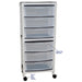 MJM International Isolation Universal Cart 6 Drawer Detailed View