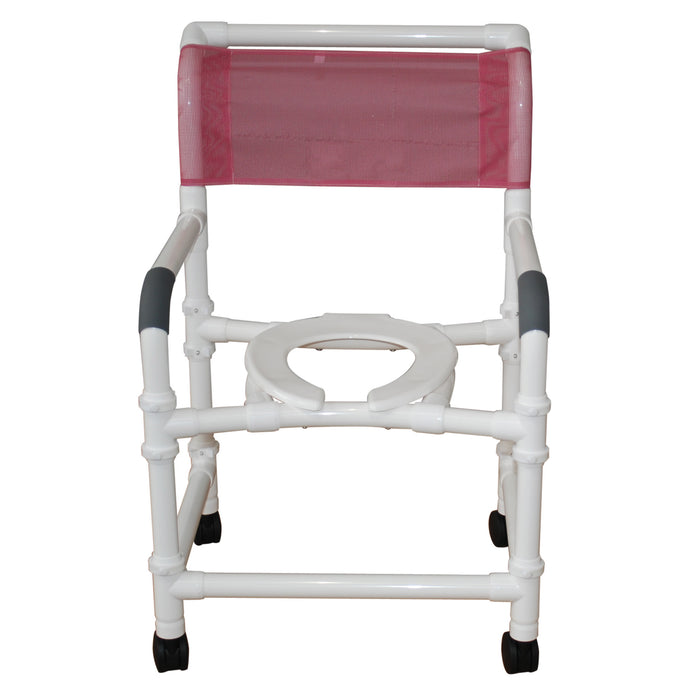 MJM International Mid Size Shower Chair Knockdown View