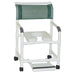 MJM International Mid Size Shower Chair With Soft Seat And Sliding Footrest View