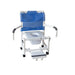 MJM International Mid Size Shower Chair with Vacuum Seat Sliding Footrest Armrests View