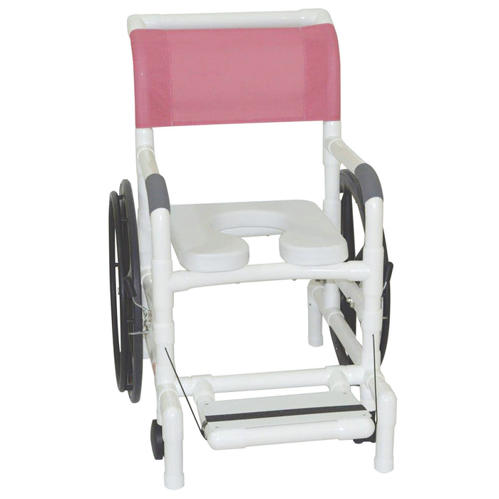 MJM International Multi Purpose Chair With Soft Seat Commode Opening Capacity View