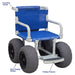 MJM International Recreational Chair With Storage Container Healthcare-Grade Mobility Chair With 250 lb Capacity With Labels