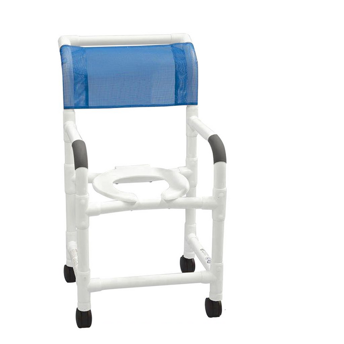 MJM International Shower Chair Knock Down With Commode Function View