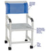 MJM International Shower Chair With Flat Stock Seat Dimension View