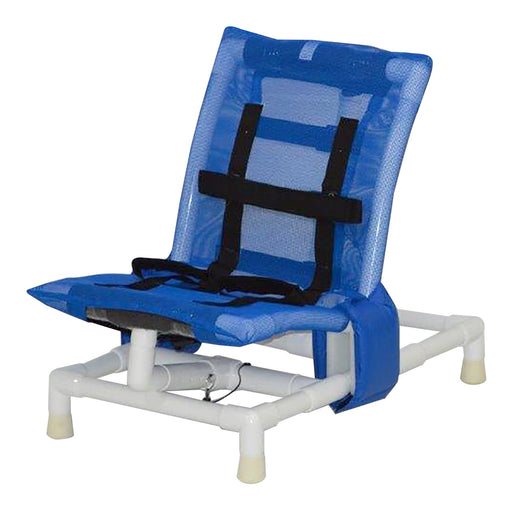MJM International Small Articulating Shower Chair With Safety Strap And Non Rubber Tips View