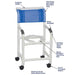 MJM International Superior Shower Chair Detail Dimension View