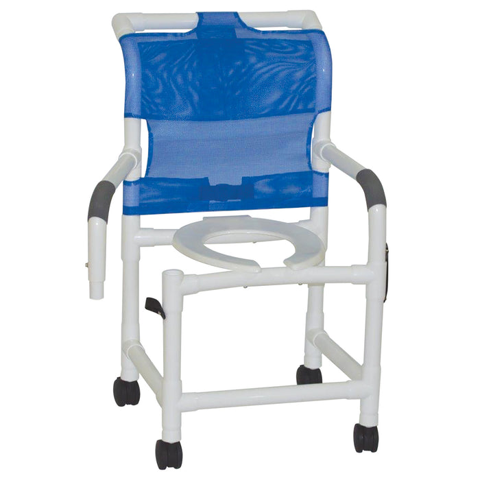 MJM International | Superior Shower Chair With Double Drop Arm