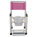 MJM International Superior Shower Chair With Folding Footrest And Square Pail View