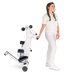 MOTOmed Loop Digital Movement Trainer for Arm and Leg Rehabilitation in Clinics and Care Facilities with Person Holding the Equipment