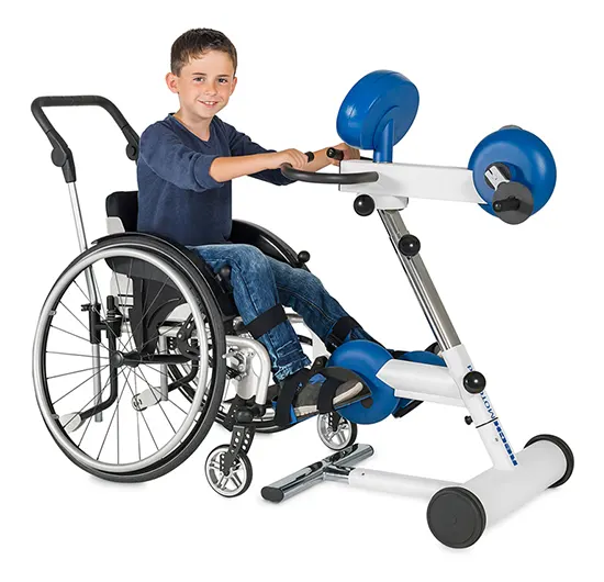 MOTOmed Pediatric Gracile 12 Motorized Movement Therapy Device with SpasmControl Safety, Adjustable Design, and Upper and Lower Body Training with Stable Design