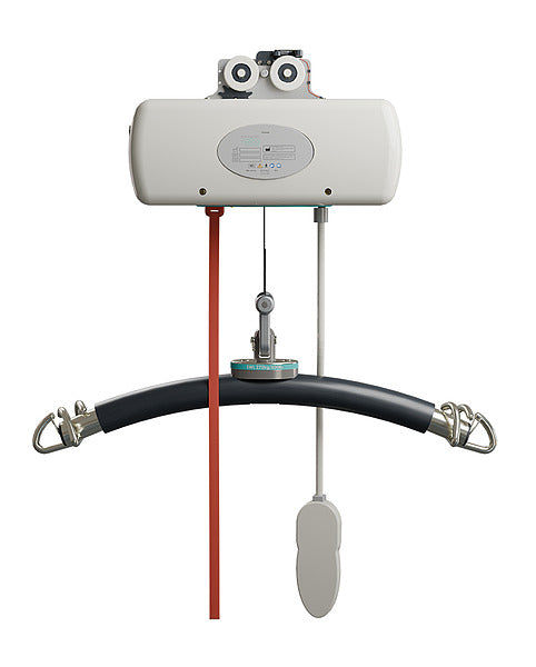 Mackworth TX600 Fixed Ceiling Track Lift Back View