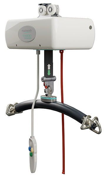 Mackworth TX600 Fixed Ceiling Track Lift Side Angle View