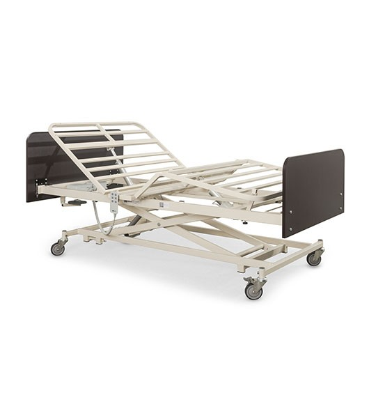 Medacure American Spirit 42″ Wide Long Term Care Bed 42 Wide Mattress Deck Elevated Head And Knee Section View