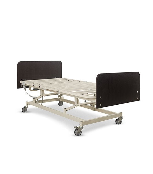 Medacure American Spirit 42in Wide Long Term Care Bed SLB42 Fully Flat High Position View