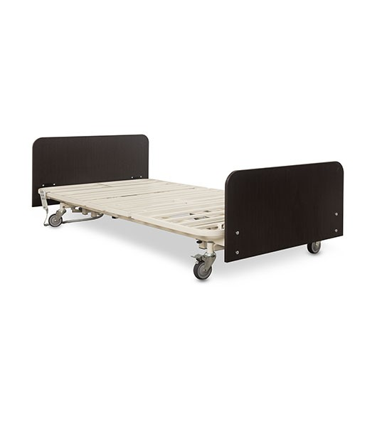 Medacure American Spirit 42in Wide Long Term Care Bed ULB42 Fully Flat Low Position View