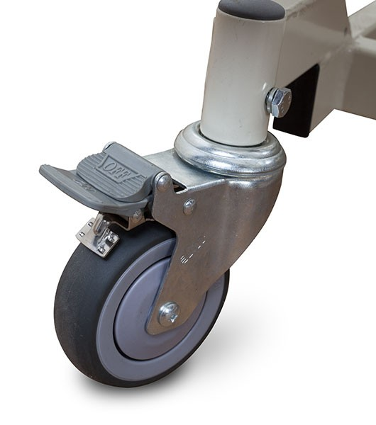 Medacure American Spirit Expandable Width Long Term Care Bed 4in Locking Casters View