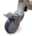 Medacure American Spirit Expandable Width Long Term Care Bed 4in Locking Casters View