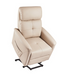 Medacure Beige 3 Position Power Lift Recliner For Senior Care With Padded Foam In Lift Stand Assist Position View