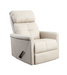 Medacure Beige Rocking Recliner For Senior Care With Padded Foam Side Mounted Handle View
