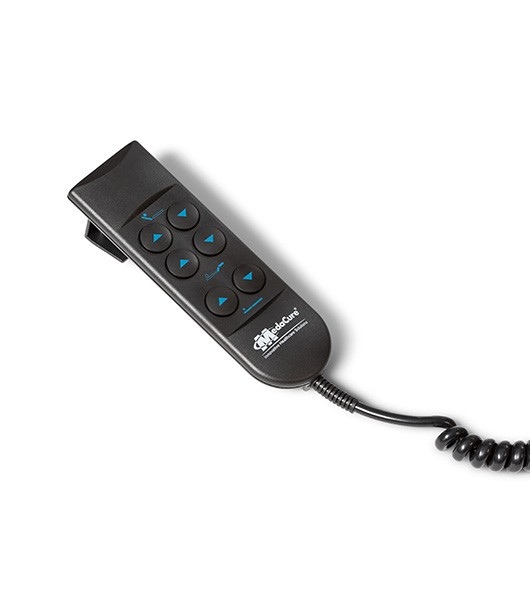 Medacure Black Inhome Full Electric Homecare Bed 6 Function Hand Pendant View