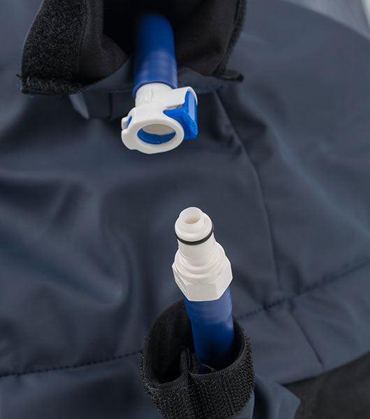 Medacure Comfort Zone Defined Air Perimeter Standard and Bariatric Inflate Deflate Connector Views