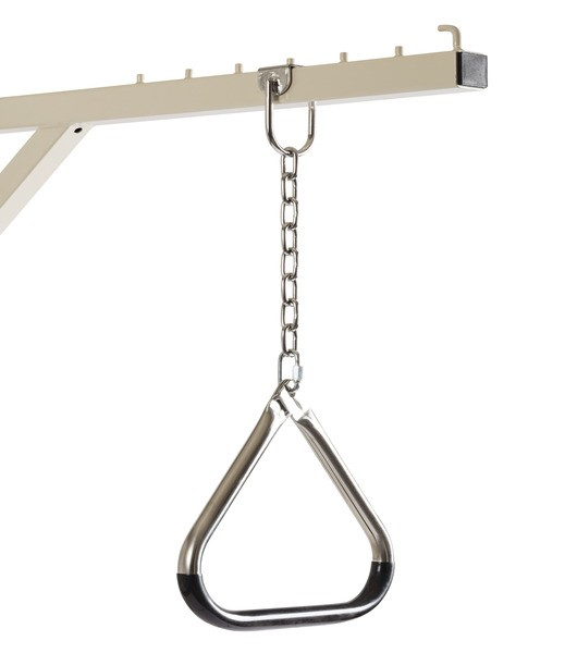 Medacure Floor Standing Bariatric Trapeze Grab Bar Close Up View