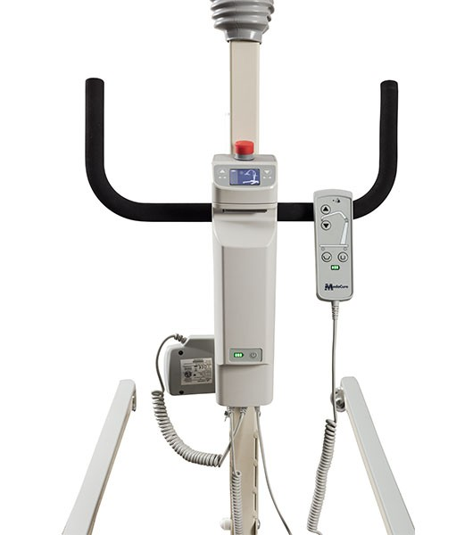 Medacure Free Spirit Bariatric Battery Powered Patient Lift Battery Kit With Emergency Stop Button And Hand Pendant View