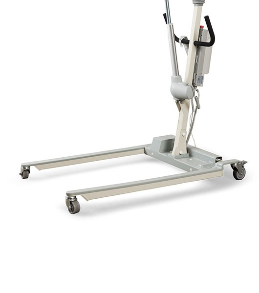 Medacure Free Spirit Bariatric Battery Powered Patient Lift Front Base View