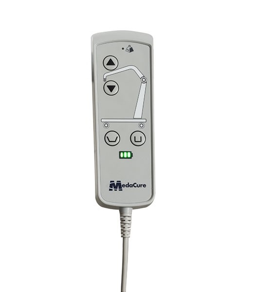 Medacure Free Spirit Bariatric Battery Powered Patient Lift Hand Pendant View