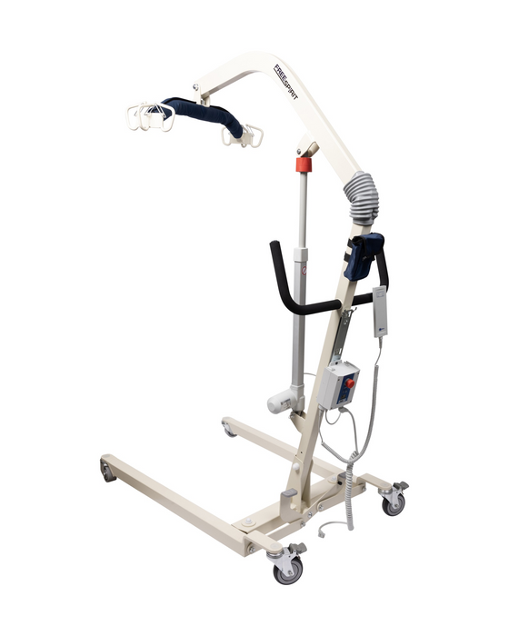 Medacure Free Spirit Battery Operated Electric Patient Lift With Emergency Stop Button View