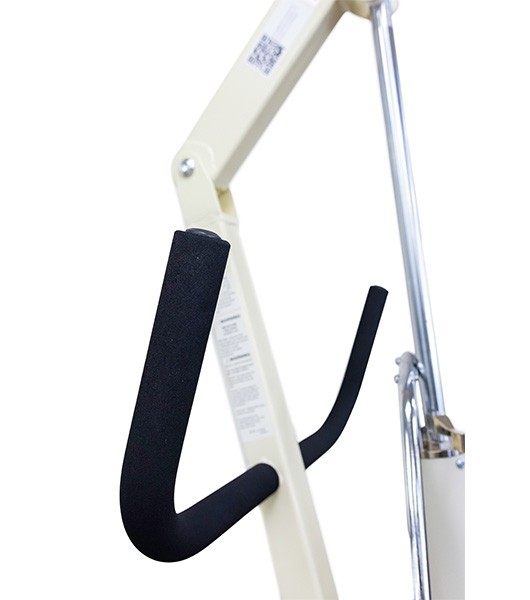 Medacure Free Spirit Deluxe Hydraulic Manual Patient Lift Push Handle View