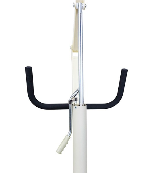 Medacure Free Spirit Deluxe Hydraulic Manual Patient Lift Pushed Down Pump Lever View