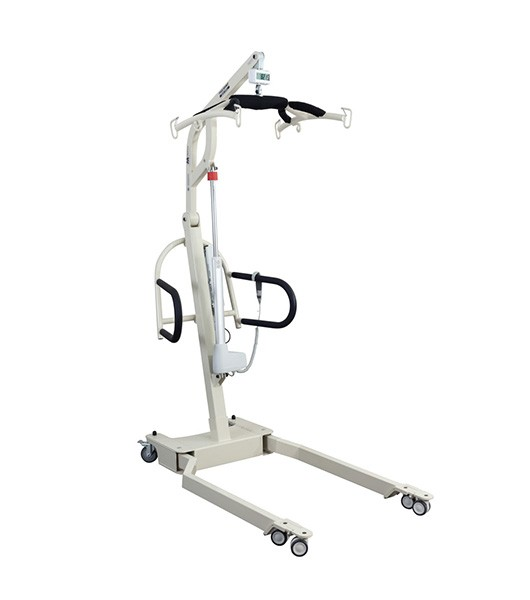 Medacure Free Spirit Pro True Bariatric Patient Lift With Closed Base Raise Position View