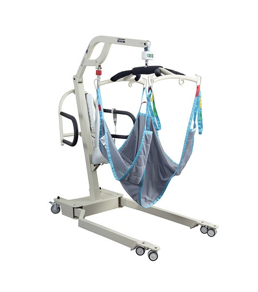 Medacure Free Spirit Pro True Bariatric Patient Lift With Sling View