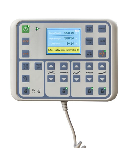 Medacure Lincoln Digital Scale Control Panel Display View