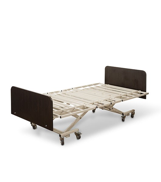Medacure Lincoln Expandable Bariatric Bed Mid Range Height Fully Flat View