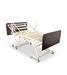 Medacure Lincoln Expandable Bariatric Bed Partially Elevated Head Section Fully Flat Knee With Half Rail View