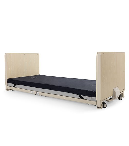 Medacure Super Low Floor Bed In Low Level With Mattress View