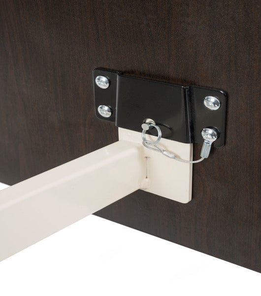 Medacure Versatile Expandable Ultra Low to High Long Term Care Bed Quick Release Brackets Head And Foot Boards View