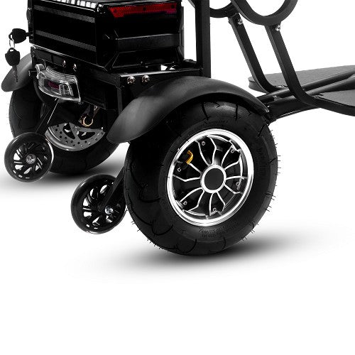 MotoTec Folding Mobility Electric Trike 48V 1000W 11 Inch Tires View