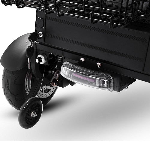 MotoTec Folding Mobility Electric Trike 48V 1000W Dual Rear Disk Brakes View