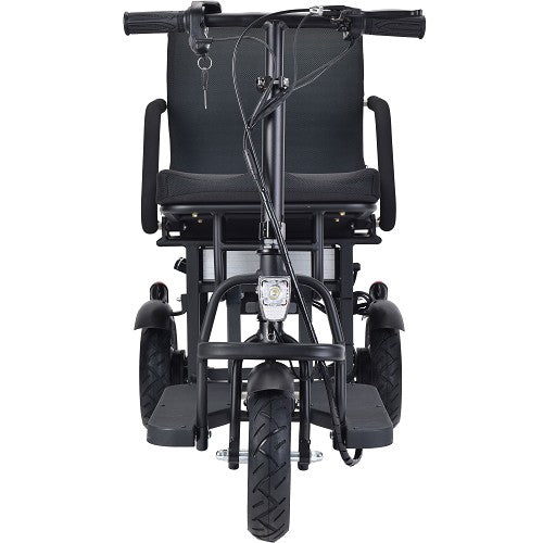 MotoTec Folding Mobility Electric Trike Front View