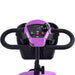 MotoTec Pink Foldable Mobility Scooter 24V 250W Control Panel And Handle Bar With Key View