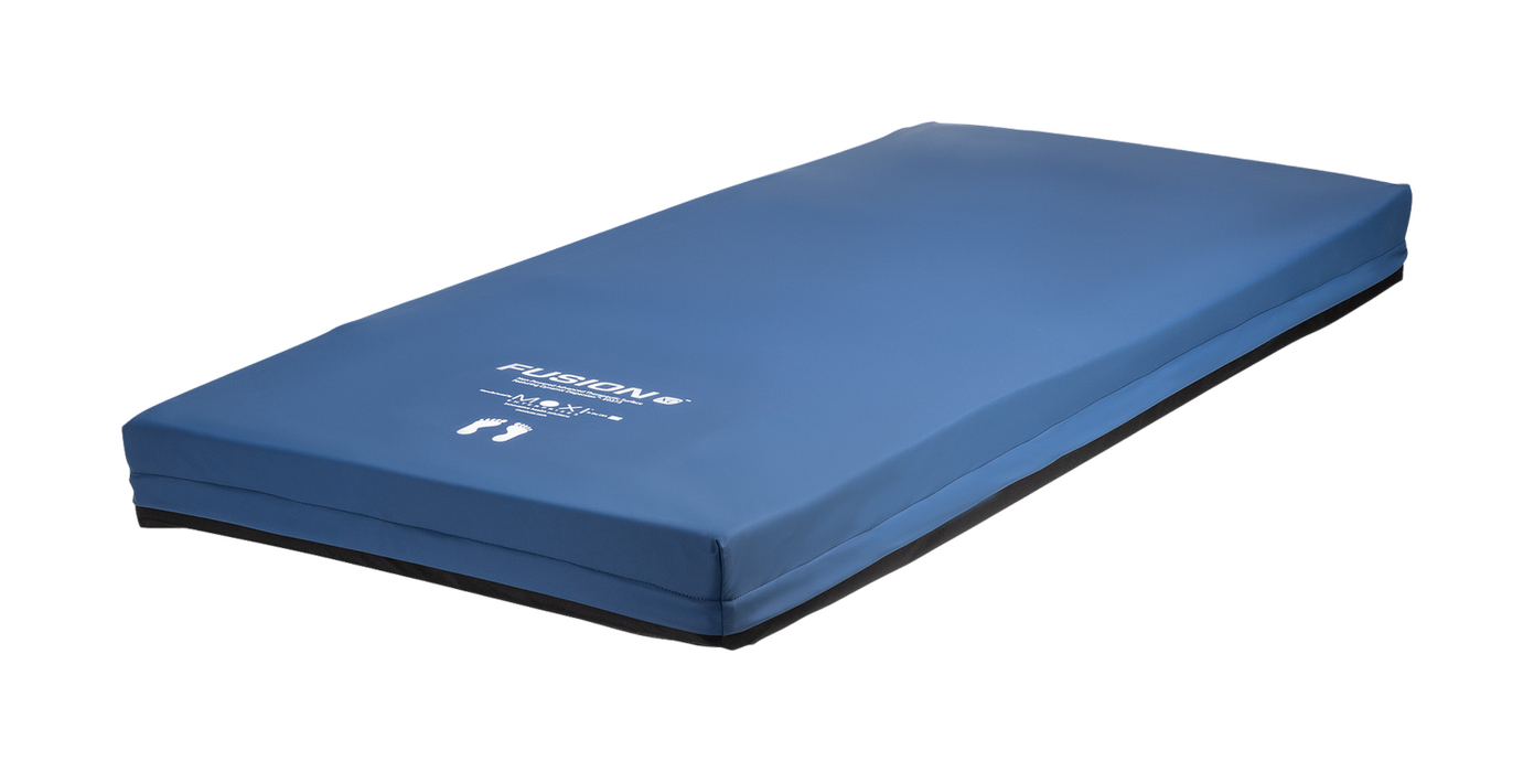 Moxi Enterprises Multi-Density Foam And Air Pressure Redistribution Mattress System With Heel Offloading And Antimicrobial Stretch Cover