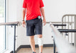 Neuro Rehab Recovery ODFS Pace XL Neuro Rehabilitation System for Drop Foot, Stroke, Multiple Sclerosis and Upper Motor Neuron Conditions FDA-Cleared FES/NMES Foot-Controlled Stimulator Sample Photo while Wearing it 