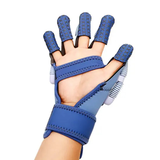 Neuro Rehab Recovery Advanced XFT G1 Hand Rehab Glove, Stroke Therapy and Hand Mobility Support Sample Photo Wearing It