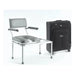 NuProdx MC5100TX Super Portable Shower And Tub Transfer Slider With Padded Backrest Flip Up Armrest Cushion Seat Tub Transfer Slider And Carrying Case View