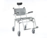 Nuprodx MC4200Tilt Heavy Duty Tilt in Space Shower Chair With Head Support Padded Backrest Cushion Seat And Swing Away Footrest In Tilt Position View