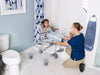 Nuprodx MC6000TiltPed Pediatric Tilt In Space Commode Tub Transfer System With Patient And Caregiver Slide User Over View